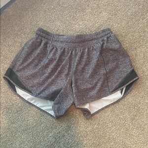 Lululemon Women's Heather Gray Athletic Shorts